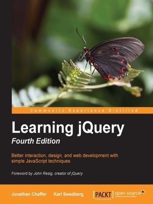cover image of Learning jQuery